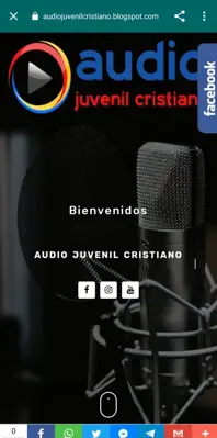 Audio Juvenil Cristiano android App screenshot 0